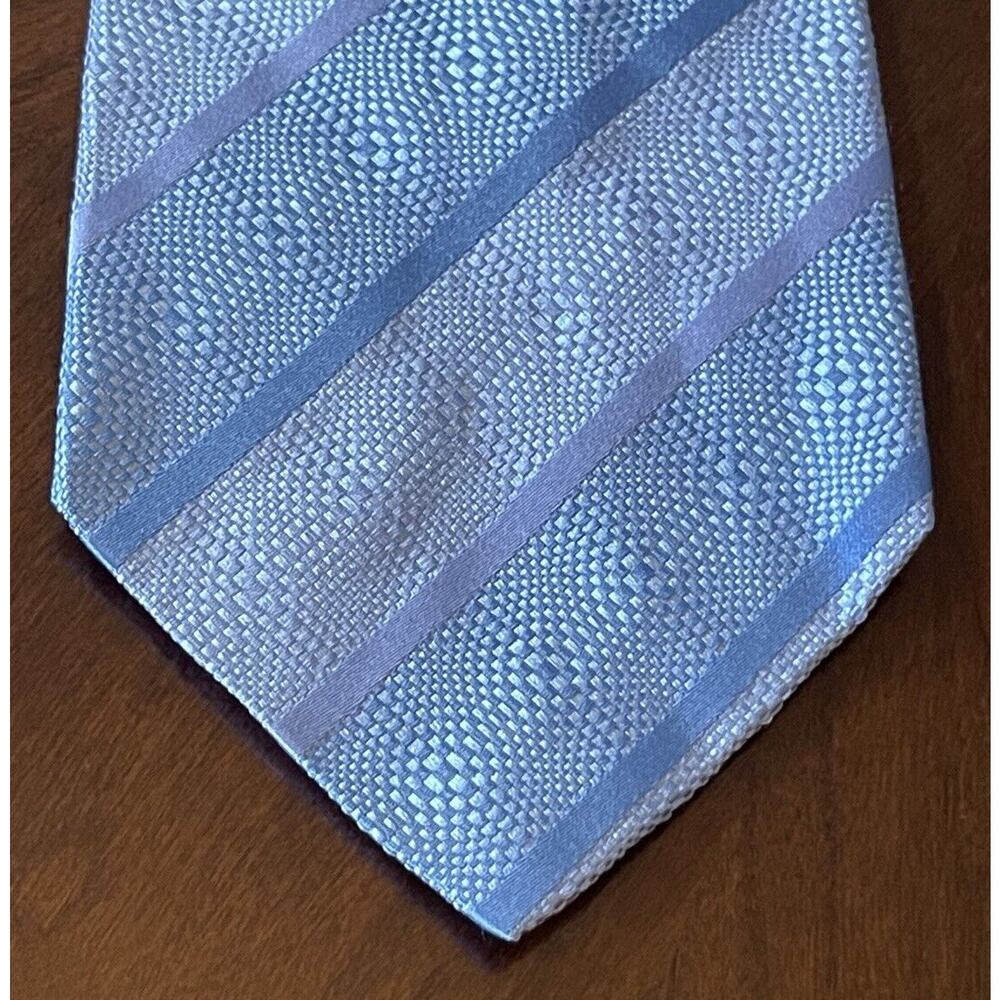 Fratelli Moda Blue 100% Silk Men’s Neck Tie Made In Italy